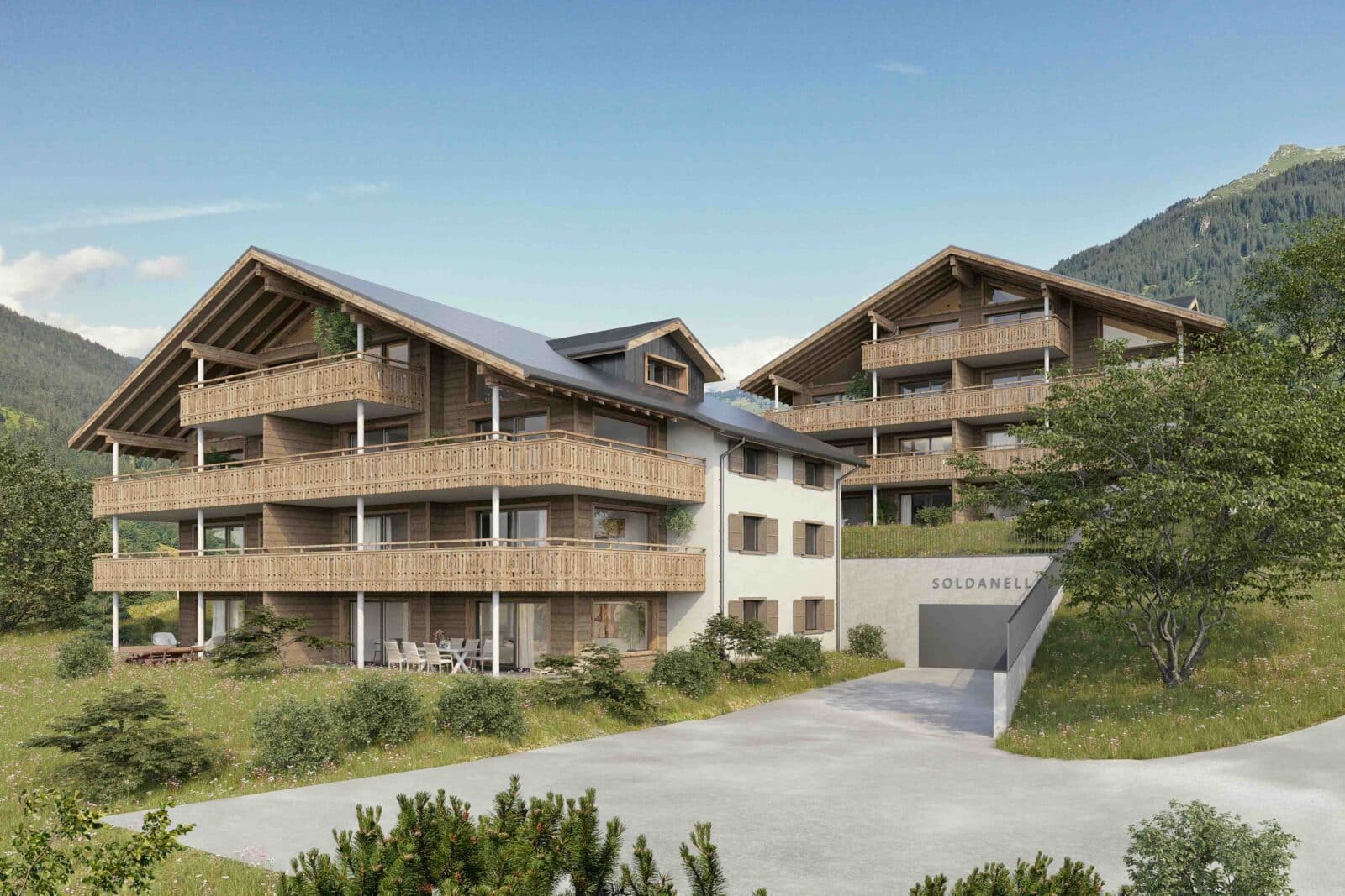 Neubauprojekt Soldanella Klosters