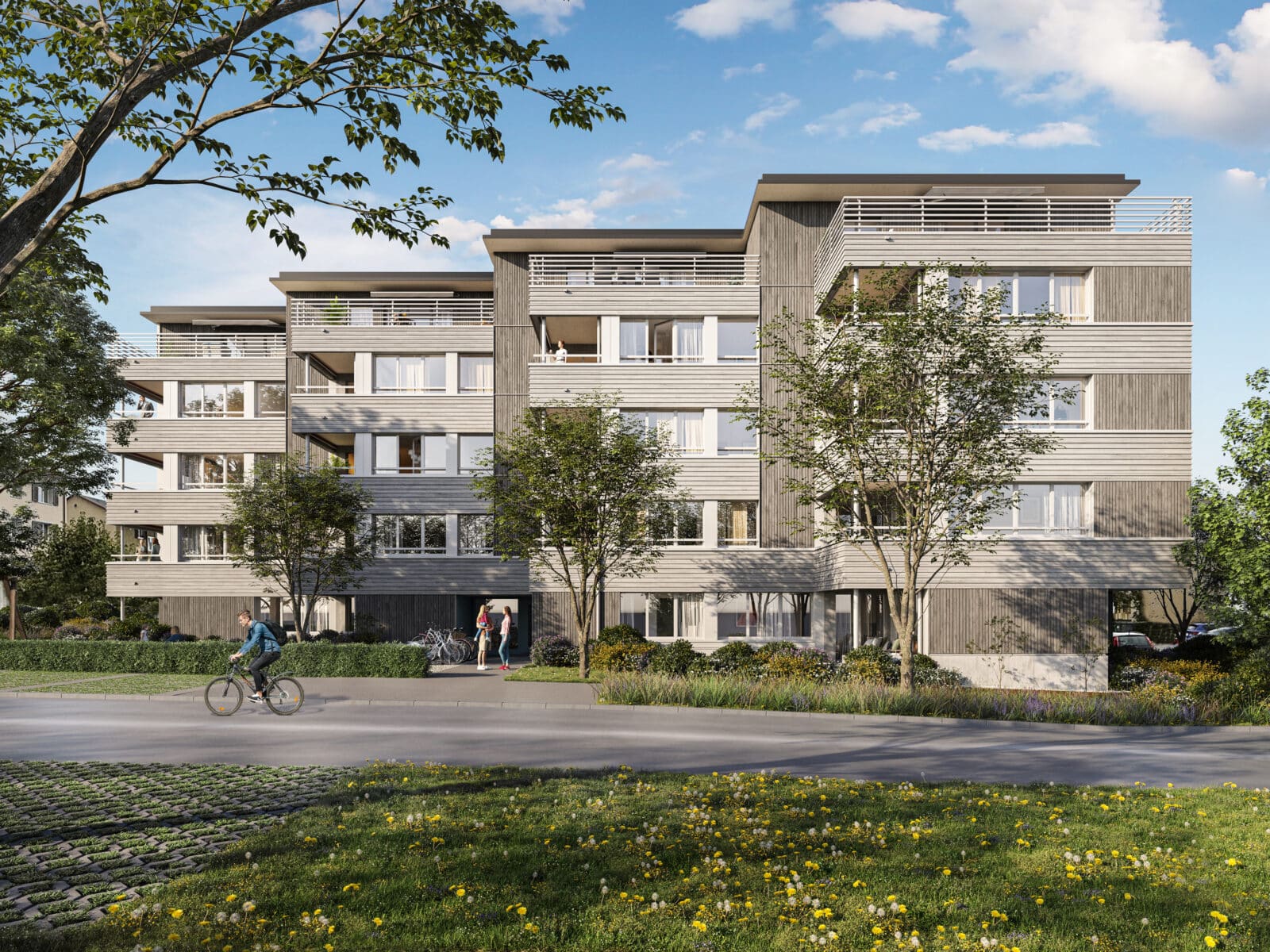 Neubauprojekt Erstvermietung Zürich Schwammendingen Luegisland350