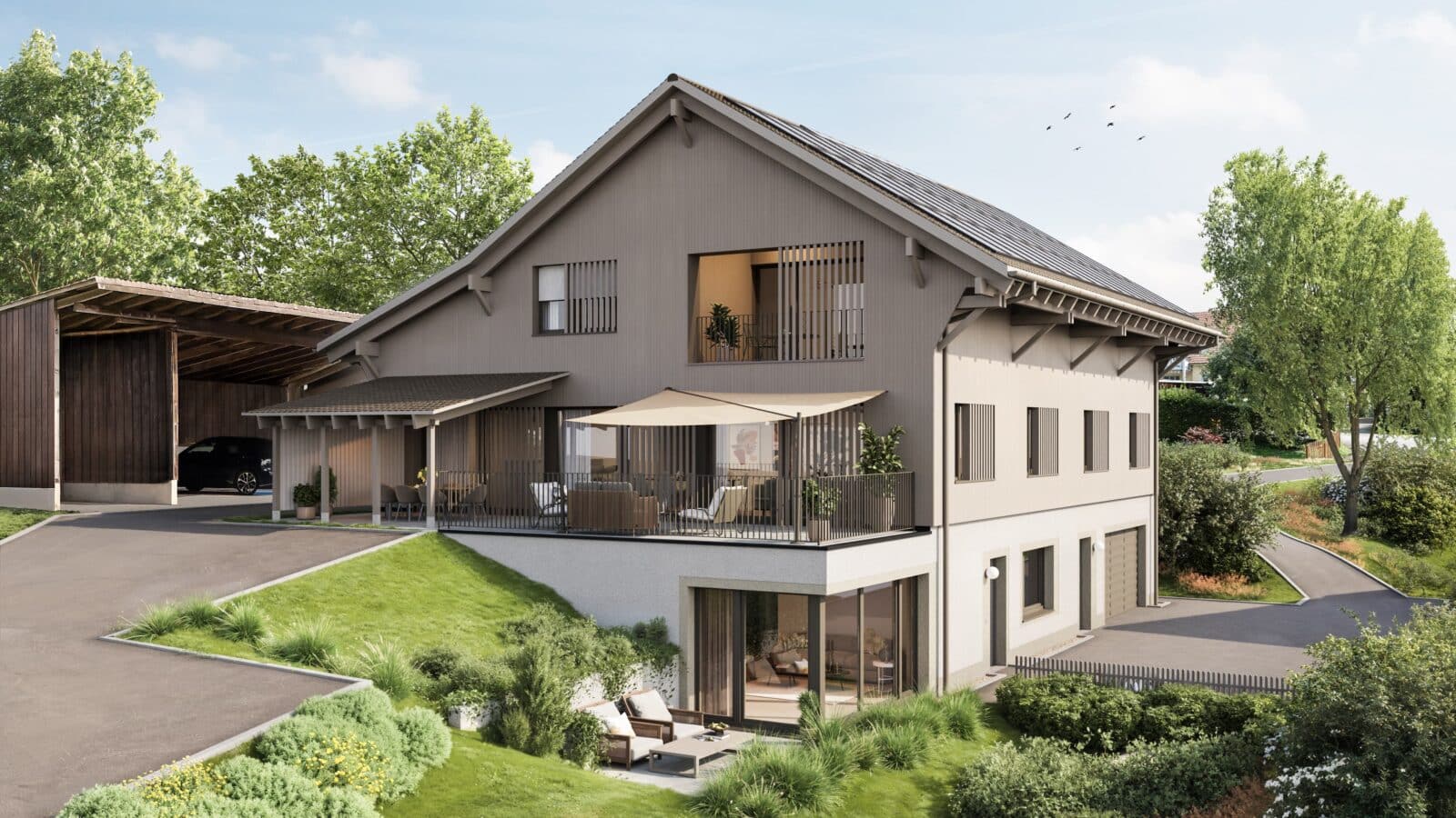 Neubauprojekt «Aureum» in Winkel
