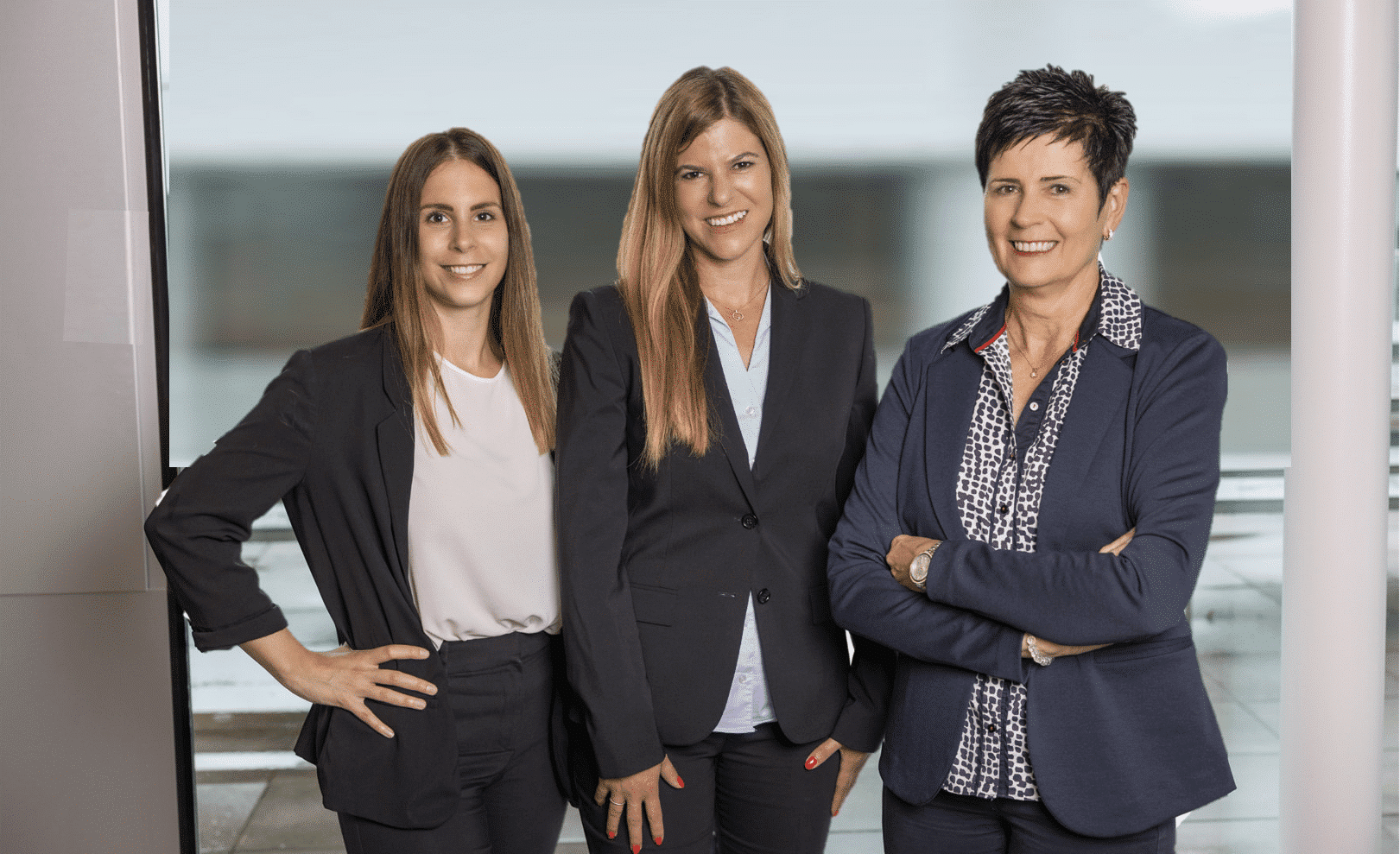 Teamfoto des Dreier-Teams aus Horgen, 2021