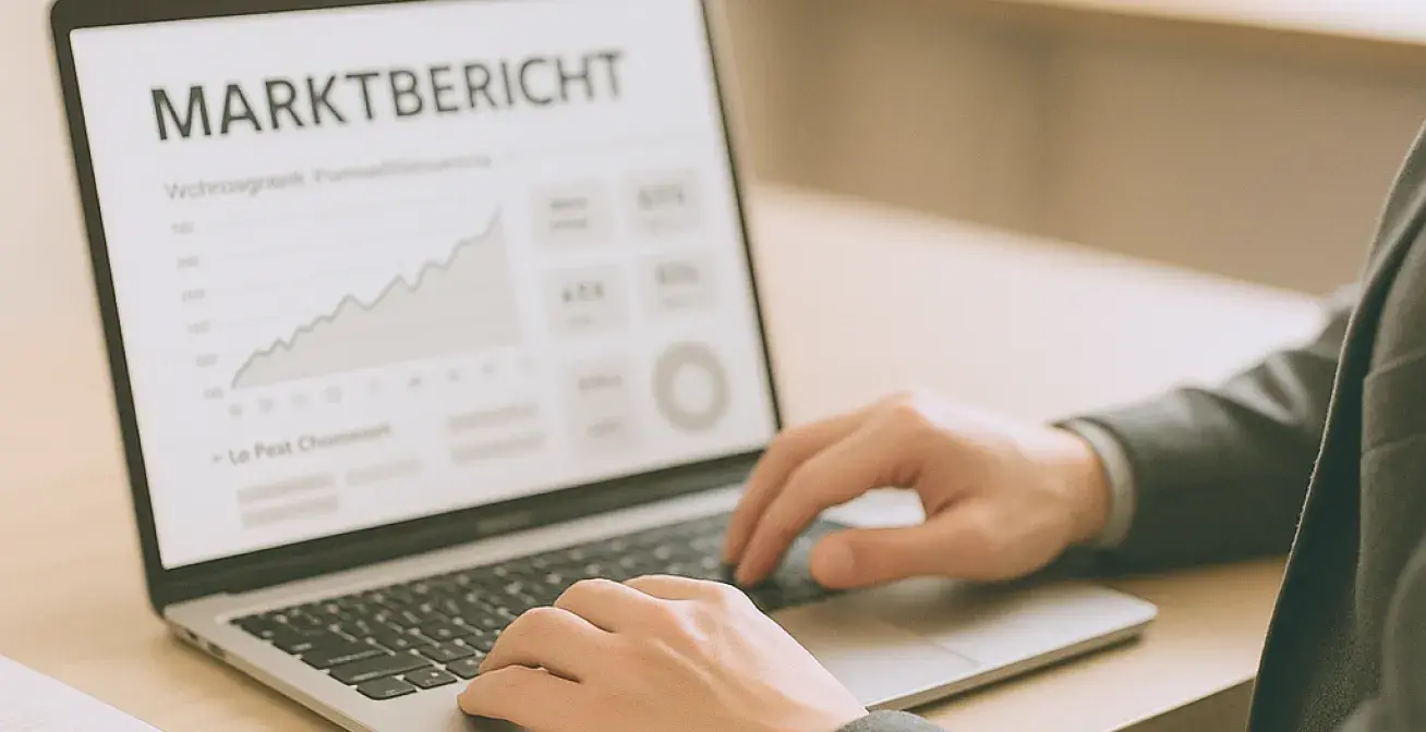 Marktbericht für Immobilienratgeber von Ginesta mit Graphen und Statistiken