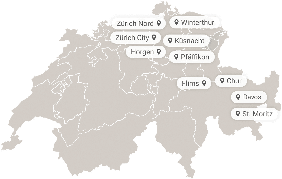 standortkarte mit davos